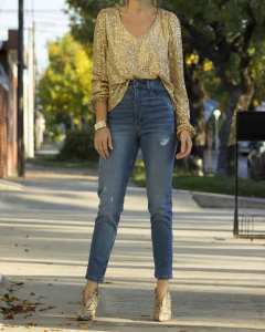 Jeans Riffle MOM Confort M01085 [24=XS] ULTIMO DISPONIBLE - Yo Kiero
