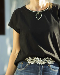 Remera Básica GIGI Negra - comprar online