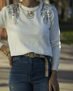 Sweater MONTANA Blanco