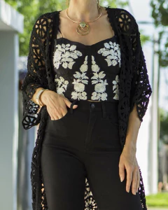 Top Corset SUNDRE Negro - tienda online