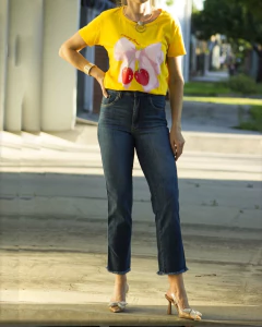 Remera GUINDAS Amarilla - tienda online