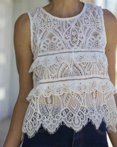 Blusa AMELIA Blanca