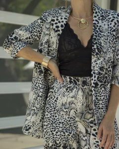 Blazer BISFURY LEOMIX Print - Yo Kiero
