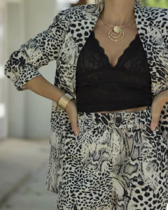 Blazer BISFURY LEOMIX Print - Yo Kiero