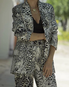 Blazer BISFURY LEOMIX Print