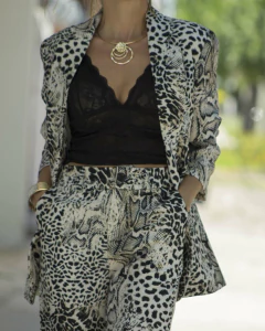 Blazer BISFURY LEOMIX Print - comprar online