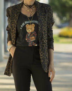 Imagen de Remera FASHIONISTA Negra