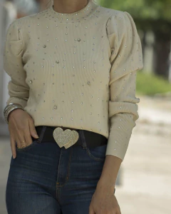 Sweater CHANY Beige - comprar online