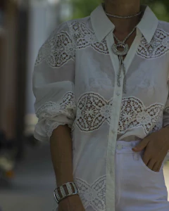 Camisa GIARA Blanca - Yo Kiero