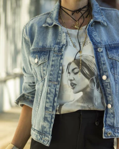 Campera de Jeans St. Marie CONNOR BLUE LOCALIZADA - comprar online