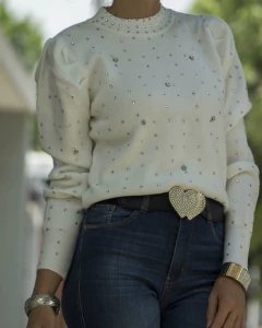 Sweater CHANY Blanco - comprar online