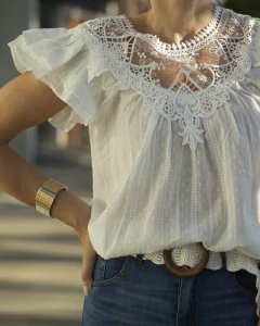 Blusa MIZEL Blanca