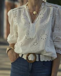 Blusa MARGARET Blanca