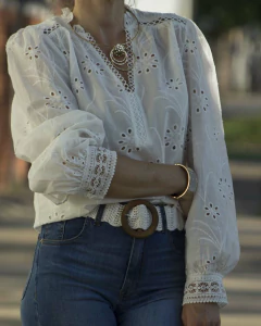 Blusa MARGARET Blanca en internet
