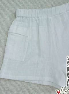 Shorts KAIA Blanco - tienda online