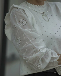 Sweater JOLIET Blanco - tienda online