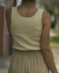 Top Musculosa MARFIL Beige - Yo Kiero
