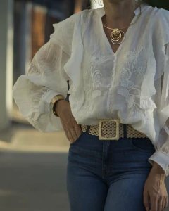 Blusa CASEY Blanca