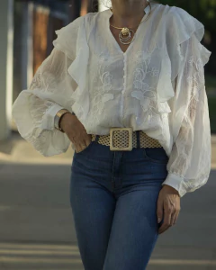 Blusa CASEY Blanca - comprar online