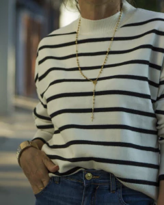 Imagen de Sweater RICHIER Rayas Negras