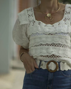Imagen de Blusa Tejida MOCHI Blanca