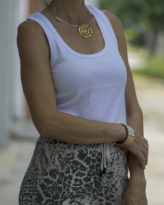 Remera Musculosa CINDY Blanca