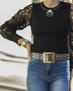 Sweater CLANCY Negro - Yo Kiero