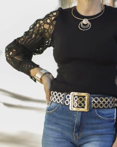 Sweater CLANCY Negro - tienda online