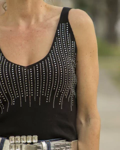 Top Musculosa MADISON Negro - Yo Kiero