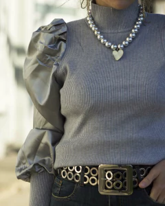 Sweater VINING Gris - tienda online