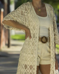 Kimono ZULI Beige en internet
