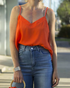 Imagen de Blusa Musculosa JAZMIN Naranja [M=2]