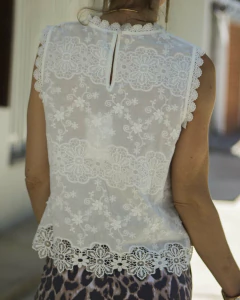 Blusa ZAMA Blanca en internet