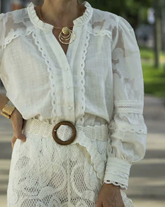 Camisa SUARDI Blanca