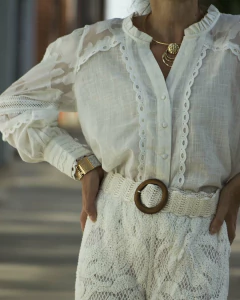 Camisa SUARDI Blanca en internet
