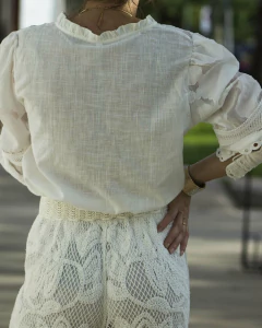 Camisa SUARDI Blanca en internet