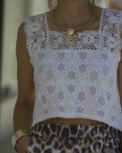 Imagen de Blusa Top TIMBU Blanca
