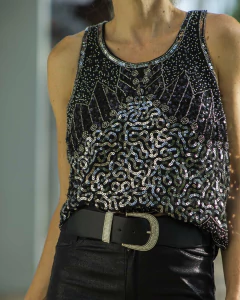 Blusa Musculosa RIHANNA Negra [S=1]