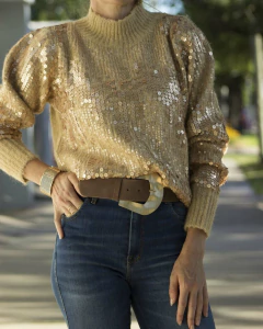 Sweater PAMELA Beige - comprar online