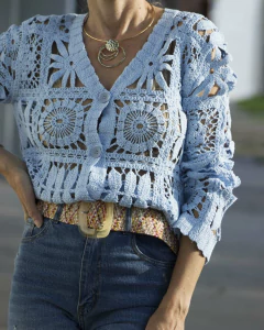 Saco TRINI Celeste - tienda online