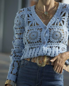 Saco TRINI Celeste - comprar online