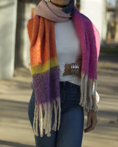 Bufanda JULIET Fucsia & Violeta - comprar online