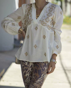 Blusa ROYAL Natural - comprar online