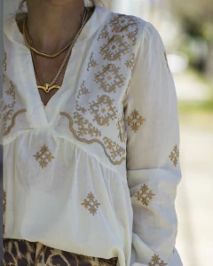 Blusa ROYAL Natural - tienda online