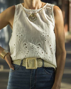 Imagen de Blusa Musculosa DALLAS Blanca