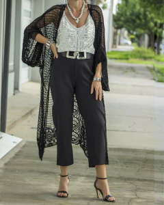 Imagen de Pantalon CHECA PLAIN Negro