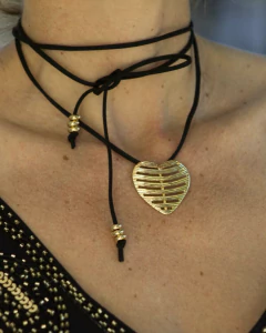 Chocker CODIGO 217 Negro con Dorado