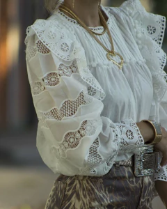 Blusa NEBRA Blanca - Yo Kiero