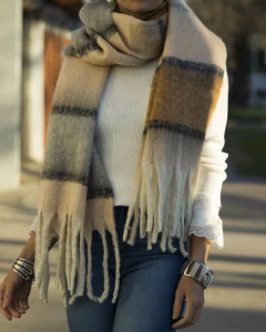 Bufanda ALMA Beige en internet