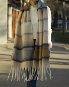Bufanda ALMA Beige - comprar online